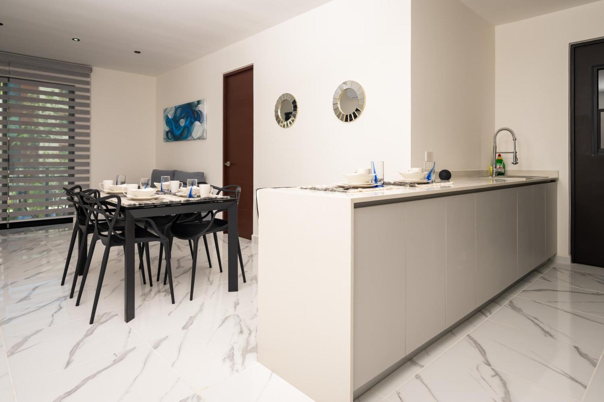 Apartamento Acogedor En Ombu Huayacan Cancún