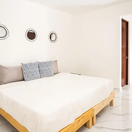 Acogedor Apartamento En Ombu Huayacan Cancún Exterior foto