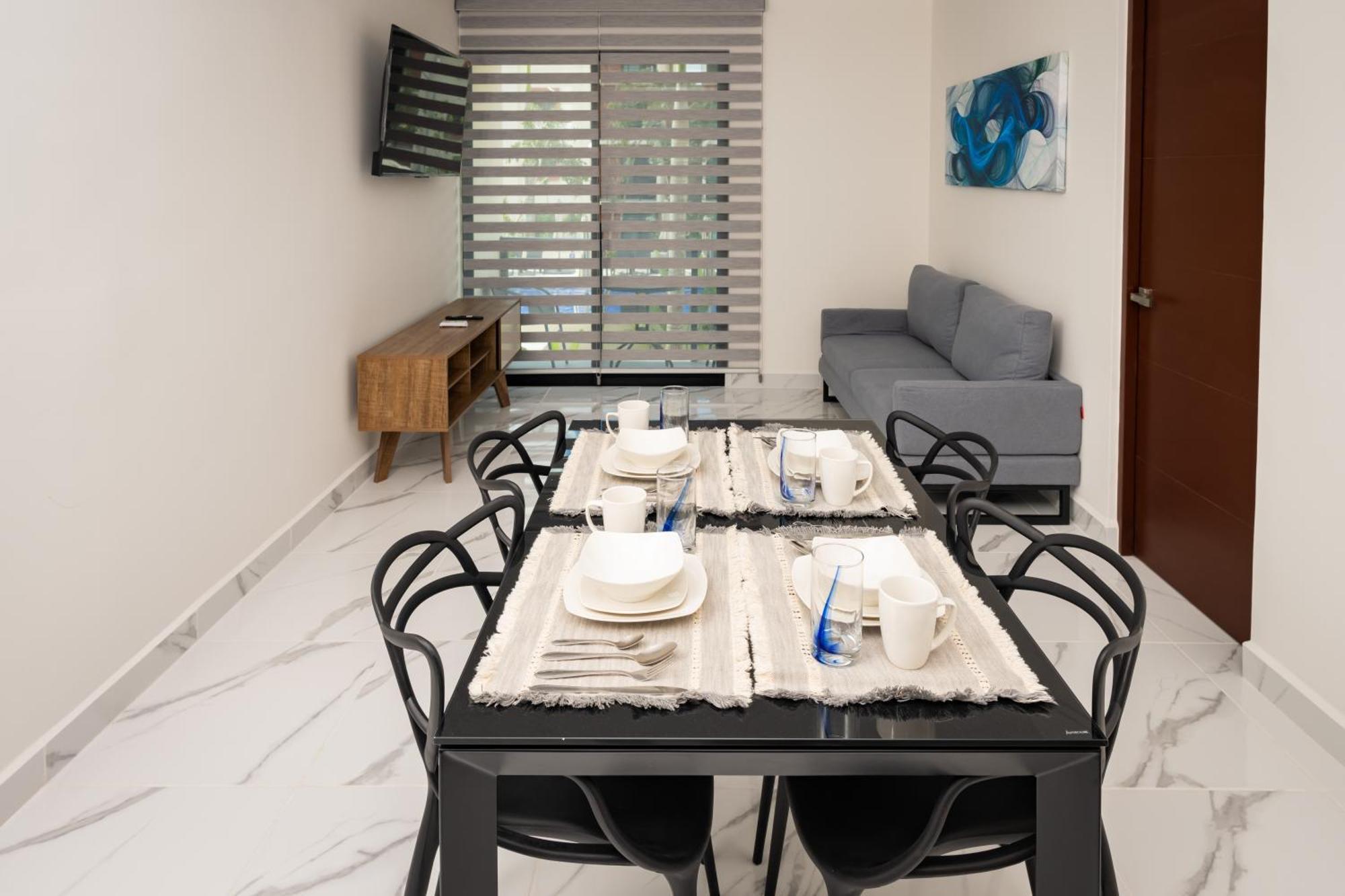 Apartamento Acogedor En Ombu Huayacan Cancún