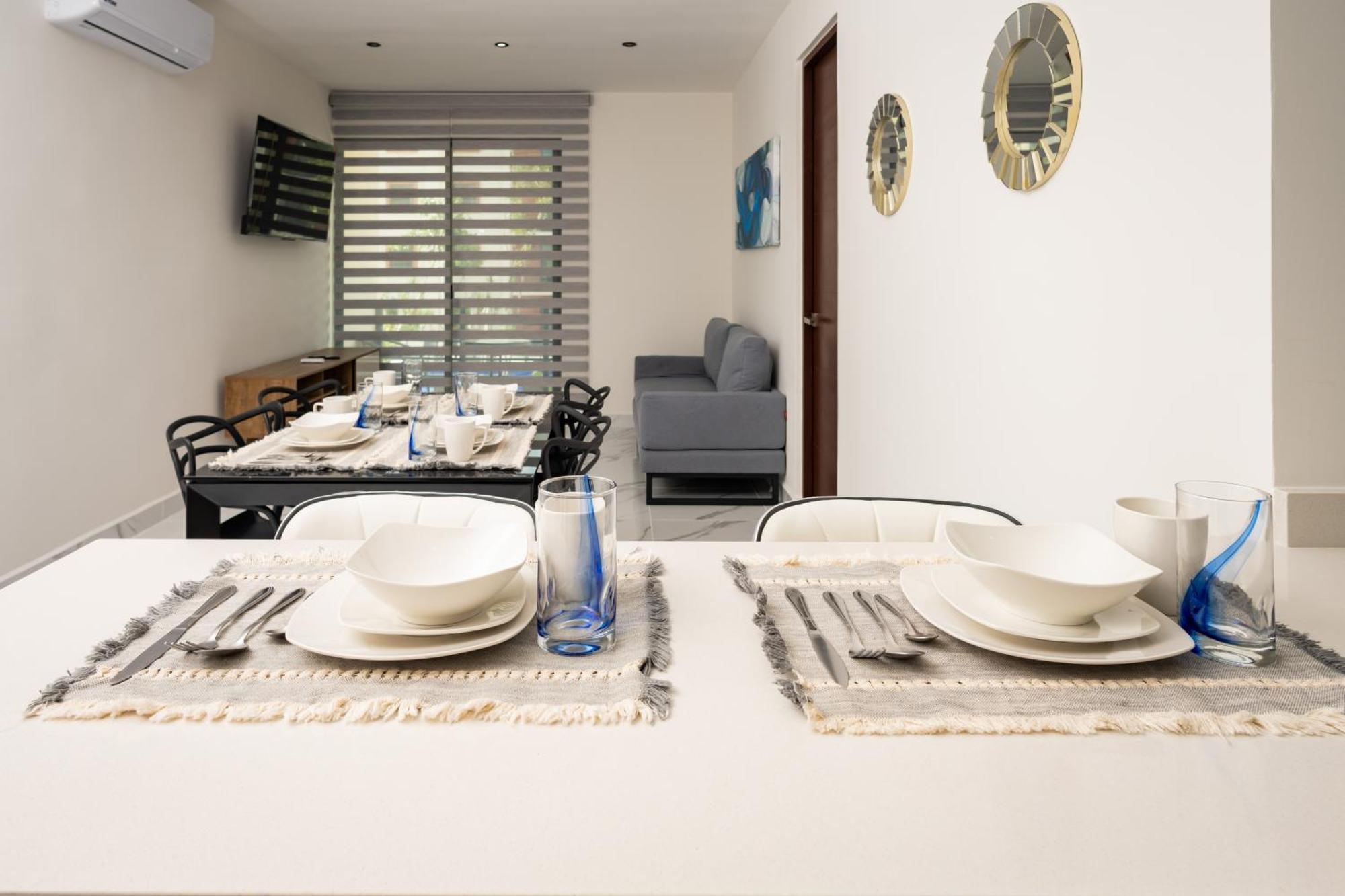 Acogedor En Ombu Huayacan Apartamento Cancún